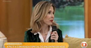 Deborah Evelyn surpreende ao falar sobre chegada do primeiro neto: ‘As coisas começam’