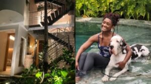 Erika Januza apresenta seu refúgio de luxo no Rio: mansão de 500 m² com 3 andares