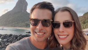 Fabiana Justus emociona ao homenagear marido: ‘Merece o mundo’