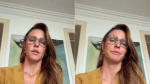 Fernanda Lima chora ao relembrar perseguição política e morte do pai na pandemia
