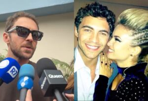 Fernando Roncato, ex-namorado de Lua Blanco, comparece ao velório com Danni Suzuki e relembra romance