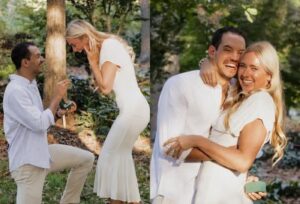 Atleta olímpico Guilherme Caribé pede namorada em casamento no bosque