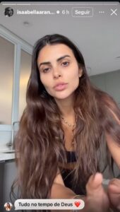 Isabella Arantes desabafa sobre pressão para engravidar após perda com Gabriel Medina