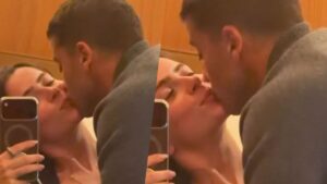 Jade Picon exibe romance com André Lamoglia em momento apaixonado