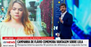 Campanha de Lula denuncia Jovem Pan por divulgar pesquisa proibida de Flávio Bolsonaro