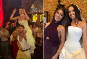 Juliette curte festa de casamento com shows de Anitta, Liniker, Xand Avião e Psirico