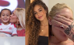 Karoline Lima se emociona ao ver Cecília adulta em simulação com IA e dispara