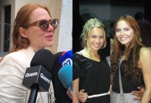 Letícia Colin se emociona no velório de Lua Blanco e revela descobrir doença da amiga só na véspera
