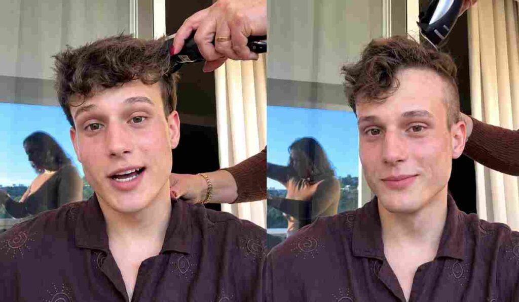 Lorenzo Fischer raspa cabelo após diagnóstico de câncer e emociona seguidores