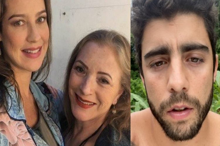 Mãe de Luana Piovani se posiciona e defende Pedro Scooby: ‘Sou testemunha’