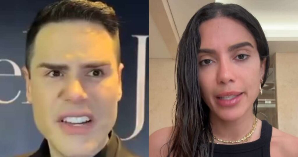 Luiz Bacci acusa Anitta de ingrata e revela: ‘Dei muita oportunidade pra ela’