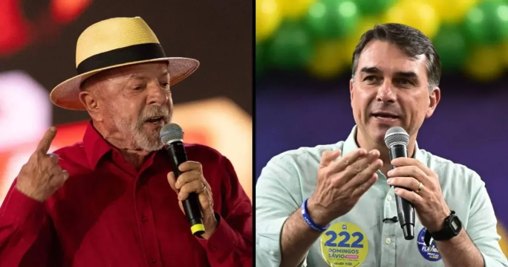 Lula e Flávio Bolsonaro duelam em três debates presidenciais no segundo turno