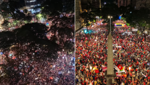 Multidão invade Belo Horizonte em ato gigante pela reeleição de Lula e educação pública