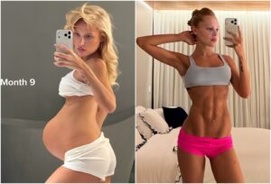 Malu Borges exibe barriga trincada 3 meses após parto e motiva seguidores