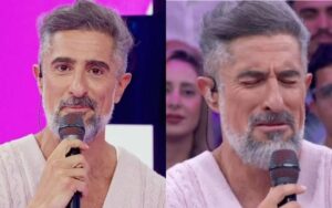 Marcos Mion chora ao relembrar trajetória na Globo e vira assunto nas redes