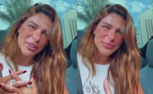Mariana Goldfarb se emociona ao falar sobre julgamentos nas redes: ‘Orgulho de dar aquele cala-boca’