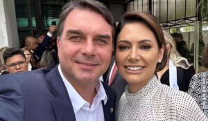 Michelle revela que Bolsonaro está ansioso e confiante na vitória de Flávio