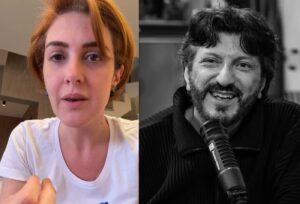 Mila Seidl se emociona ao comentar renomeação do Aeroporto de Guarulhos com nome de Lito Sousa