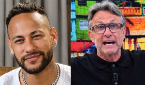 Neymar deixa Craque Neto pasmo ao vivo no ‘Os Donos da Bola’