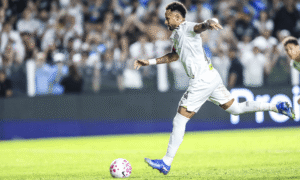 Neymar revoluciona Brasileirão com dois gols contra Flamengo; jornal espanhol exalta atuação