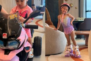 Mavie completa 3 anos com festão de luxo e sala lotada de presentes; veja a quantidade