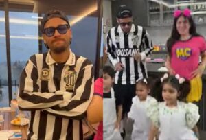 Neymar Jr. faz dancinha fofa com filha Mavie e celebra Dia das Crianças