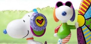 Peanuts ganha versão artística assinada por Romero Britto e explode em criatividade