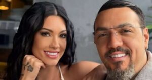 Rayane Figliuzzi flagra Belo com outra mulher e faz barraco em shopping