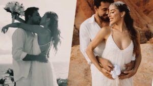 Renata Saldanha e Maike Allan anunciam gravidez do primeiro filho