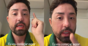 Rico Melquiades se emociona ao se posicionar politicamente e confessa medo: ‘nem quero sair de casa’