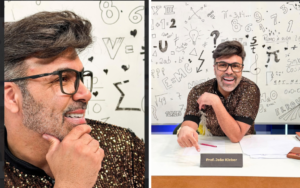 Rodrigo Chique-Chique estreia na RedeTV com glamour e estilo na Escolinha do Professor João Kleber