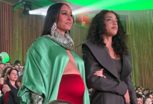 Sabrina Sato brilha grávida de sete meses no Upfront Globo 2027