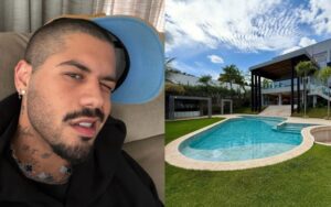 Zé Felipe aluga mansão de R$ 24 milhões em Goiânia e segue vida de luxo
